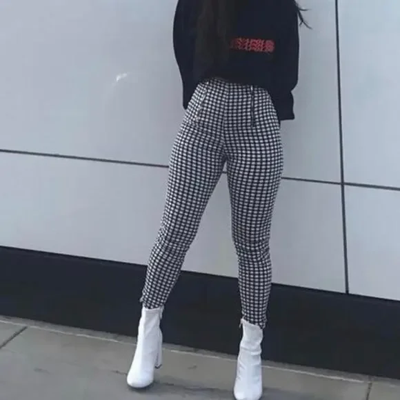 3FOR $50! ๐ I.AM.GIA Miller Gingham Skinny Zipper Pant Sz. S - Picture 2 of 8